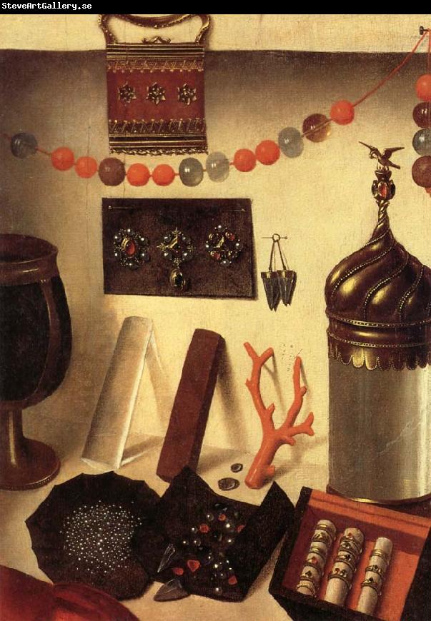 Petrus Christus Details of St.Eligius